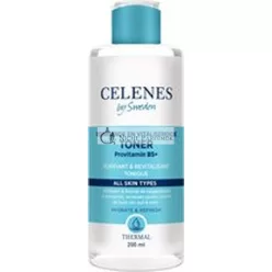 Celenes By Sweden Čistiaci a vitalizujúci toner, 200ml