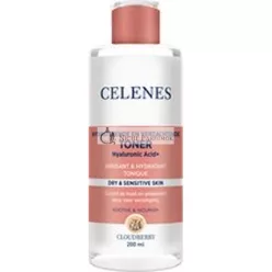 Hydratačný a upokojujúci toner Celenes - 200 Ml