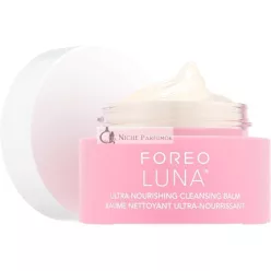   FOREO LUNA Čistiaci balzam Jemný odstraňovač make-upu Bezvoda čistiaci prostriedok na tvár Odstraňovač make-upu na oči Vegánsky čistiaci olej Hydratačný čistiaci prostriedok Vitamín E Bambucké maslo Pre všetky typy pleti, 75ml