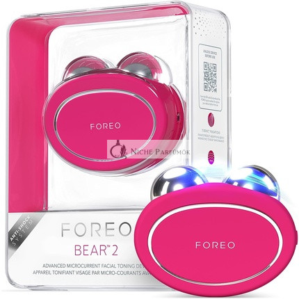 FOREO Bear 2 Pokročilé Liftingové a Tonizujúce Mikrosúčasťové Ošetrenie Pleti Fuchsie