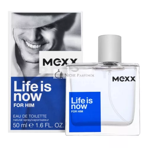 Mexx Life Is Now toaletná voda pre mužov 50 ml