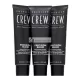 American Crew Precision Blend Natural Gray Coverage farba na vlasy pre mužov Medium Natural 4-5 3 x 40 ml