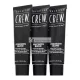 American Crew Precision Blend Natural Gray Coverage farba na vlasy pre mužov Light Blond 7-8 3 x 40 ml