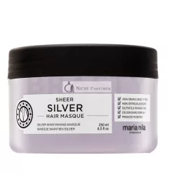   Maria Nila Sheer Silver Hair Masque posilňujúca maska pre platinovo blond a šedivé vlasy 250 ml