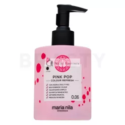   Maria Nila Colour Refresh vyživujúca maska ​​s farebnými pigmentmi pre vlasy s ružovými odtieňmi Pink Pop 300 ml