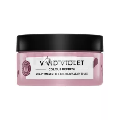   Maria Nila Colour Refresh vyživujúca maska ​​s farebnými pigmentmi pre vlasy s fialovými odtieňmi Vivid Violet 100 ml
