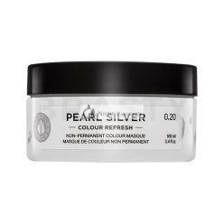   Maria Nila Colour Refresh vyživujúca maska bez farebných pigmentov pre platinovo blond a šedivé vlasy Pearl Silver 100 ml