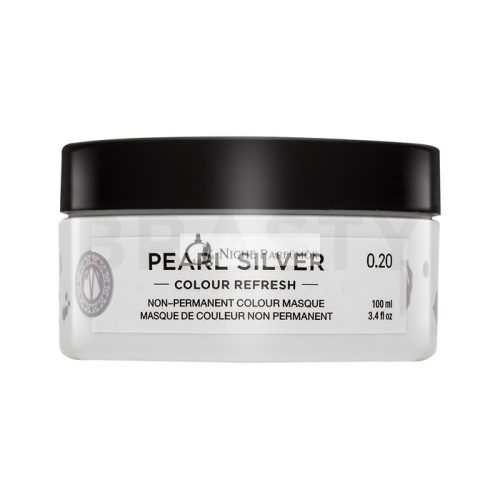 Maria Nila Colour Refresh vyživujúca maska bez farebných pigmentov pre platinovo blond a šedivé vlasy Pearl Silver 100 ml
