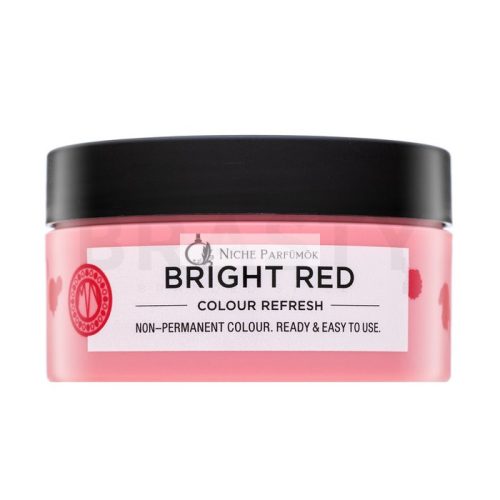 Maria Nila Colour Refresh vyživujúca maska ​​s farebnými pigmentmi pre oživenie červených odtieňov Bright Red 100 ml