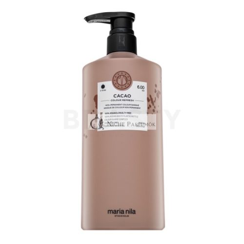 Maria Nila Colour Refresh vyživujúca maska ​​s farebnými pigmentmi pre oživenie svetle a stredne hnedých odtieňov Cacao 750 ml