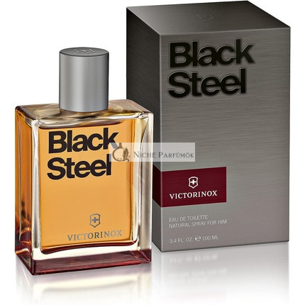 Swiss Army Black Steel toaletná voda pre mužov 100 ml