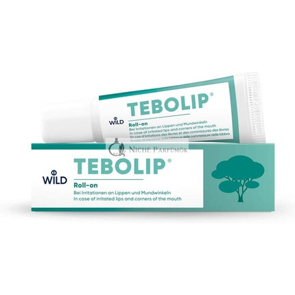 Tebolip Roll-On na podráždené pery a kútiky úst s olejom z čajovníka