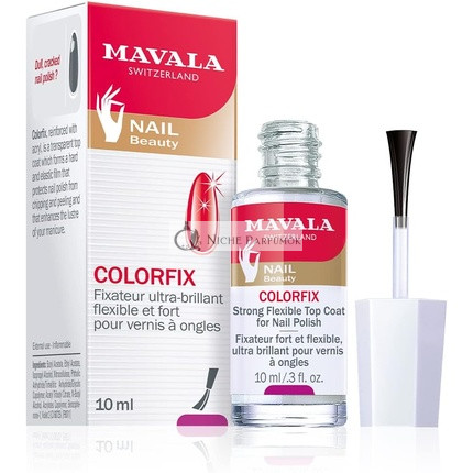 Mavala Colorfix Silný Flexibilný Top Coat, 10ml