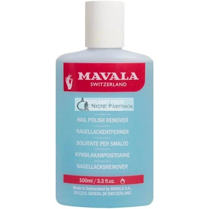 Mavala odstraňovač laku na nechty modrý, 100 ml