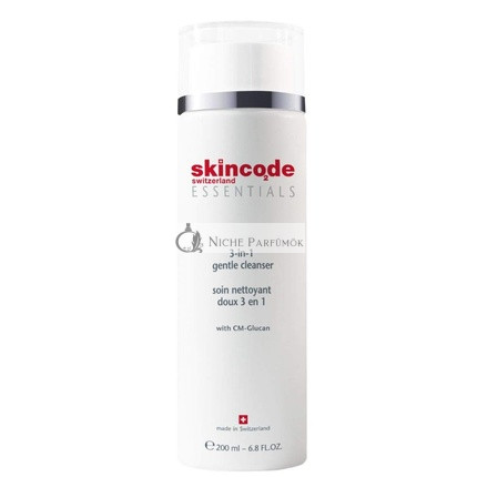 Parapharmacy Skincode Essentials 3 v 1 Jemné Čistiace Mlieko 200ml,