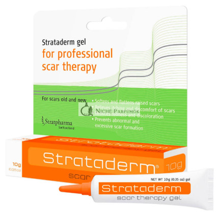 Strataderm Gél na liečbu jaziev 10g, Rýchloschnúca, Nelesklá, Priehľadná Formula