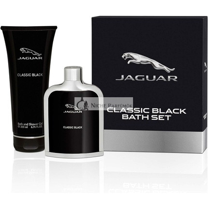 Jaguar Classic Black Set Eau De Toilette a Sprchový Gél, 100ml, 200ml