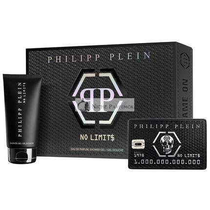 Philipp Plein Parfum Set No Limit Game On Pánske Sada, 50ml Eau De Parfum, 50ml Sprchový Gél
