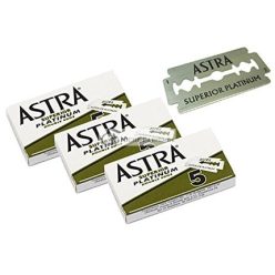   Astra Superior Premium Platinum Dvojité Bezpečnostné Holiace Čepele 5 ks - 3 balenie