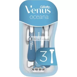   Gillette Venus Oceana Jednorazový Dámsky Holiaci Strojček 3 Čepele