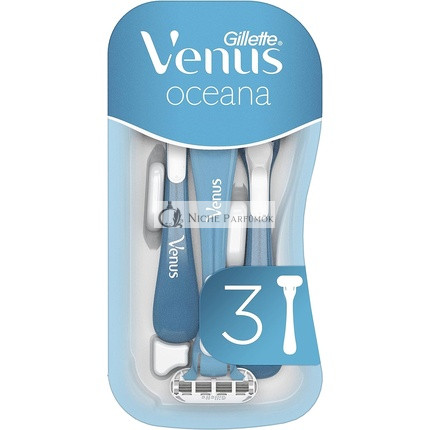 Gillette Venus Oceana Jednorazový Dámsky Holiaci Strojček 3 Čepele