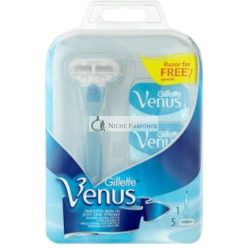 Venus Náhradná Hlava 4 Kusy + Venus Holiaci Strojček