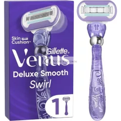   Gillette Venus Deluxe Smooth Swirl Dámsky holiaci strojček 1 čepeľ 5 trvácnych čepelí