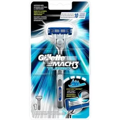 Gillette Mach3 Turbo Pánsky Holiaci Strojek