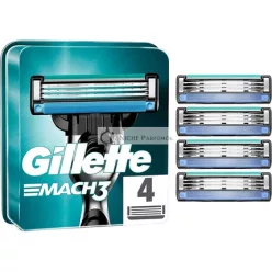 Gillette Mach3 Holiace čepele pre mužov 4 kusy - balenie 4