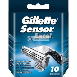Gillette Sensor Excel žiletky pre mužov 10 kusov