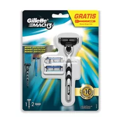 Gillette Mach3 balíček 3 čepelí s bezplatnou rukoväťou