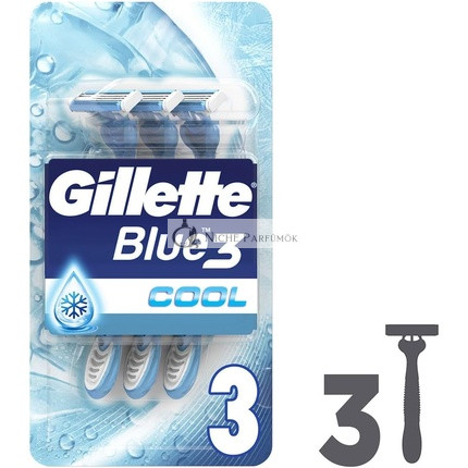 PARAFARM Gillette Blue 3 Holiaci stroj Cool.PA Standard Single, 1 ks