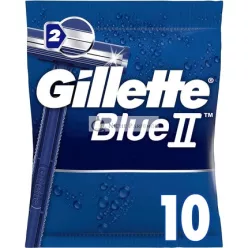   Gillette BlueII Jednorazové Holiace Strojčeky pre Mužov - Balenie 10