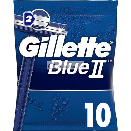Gillette BlueII Jednorazové Holiace Strojčeky pre Mužov - Balenie 10