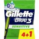 Gillette Blue3 Sensitive Jednorazový Holiaci Strojek 5 ks