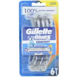 Gillette Blue 3 Jednorazové Holiace Stroje Komfort 15 cm