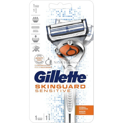 Gillette SkinGuard Sensitive Pánska Britva Klinicky Testovaná na Citlivú Pokožku