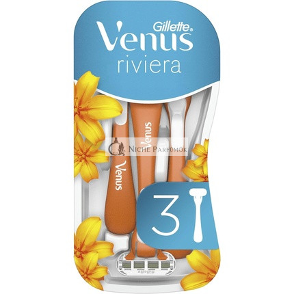 Gillette Venus Riviera Ženské Holiace Strojčeky 18 kusov