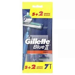 Gillette Jednorazový Holiaci Strojček Blue II Plus 5+2
