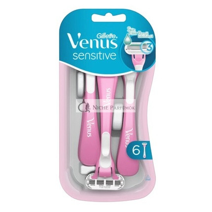 Gillette Jednorazové Holiace Strojčeky Venus Sensitive - 6 Kusov