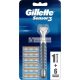 Gillette Sensor3 Pánsky Holiaci Strojek s 6 Čepeľami Čierny