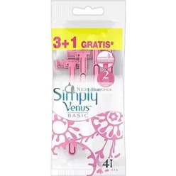 Gillette Simply Venus Štandardné holiace čepele 4 kusy