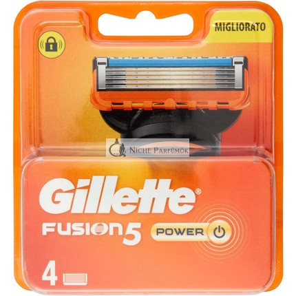 Gillette Fusion5 Power Náhradné čepele s Antifrikčnými Čepeľami
