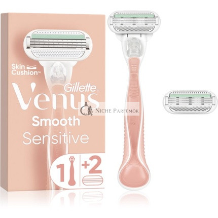 Venus Sensitive Smooth Dámsky Holiaci Strojček s 2 Hlavami