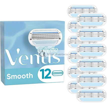 Gillette Venus Smooth Holiaci Čepele Náhradné, 12 ks