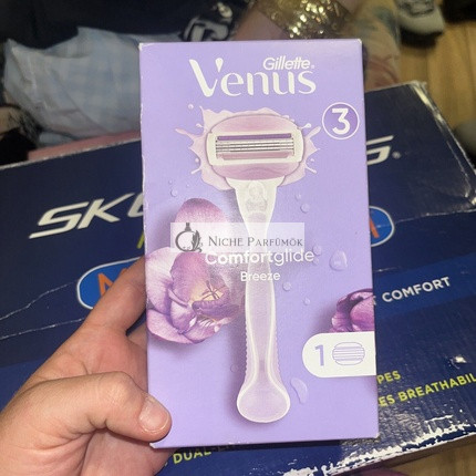 Gillette Venus Comfortglide Breeze Voňavá Holiaca Hlava 3 Čepele NOVÉ