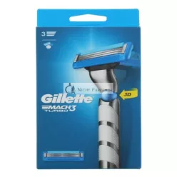 Gillette Mach3 Turbo Holiaci Strojček 2 Balenie