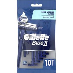   Gillette Blue II Fixná hlava jednorazové holiace strojčeky 10 ks