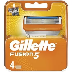 Gillette Fusion 5 Holiace Čepele 4 Balíček