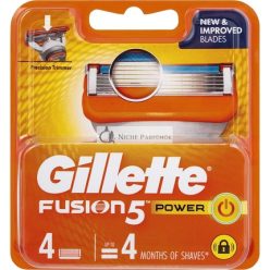 Gillette Fusion Power Nabíjačka 4 Náhradné hlavice